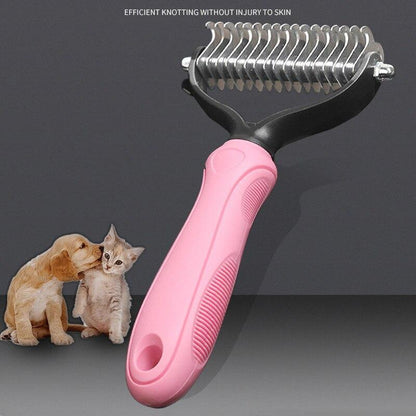 Pet Fur Knot Remover Comb – Dog Grooming Tool